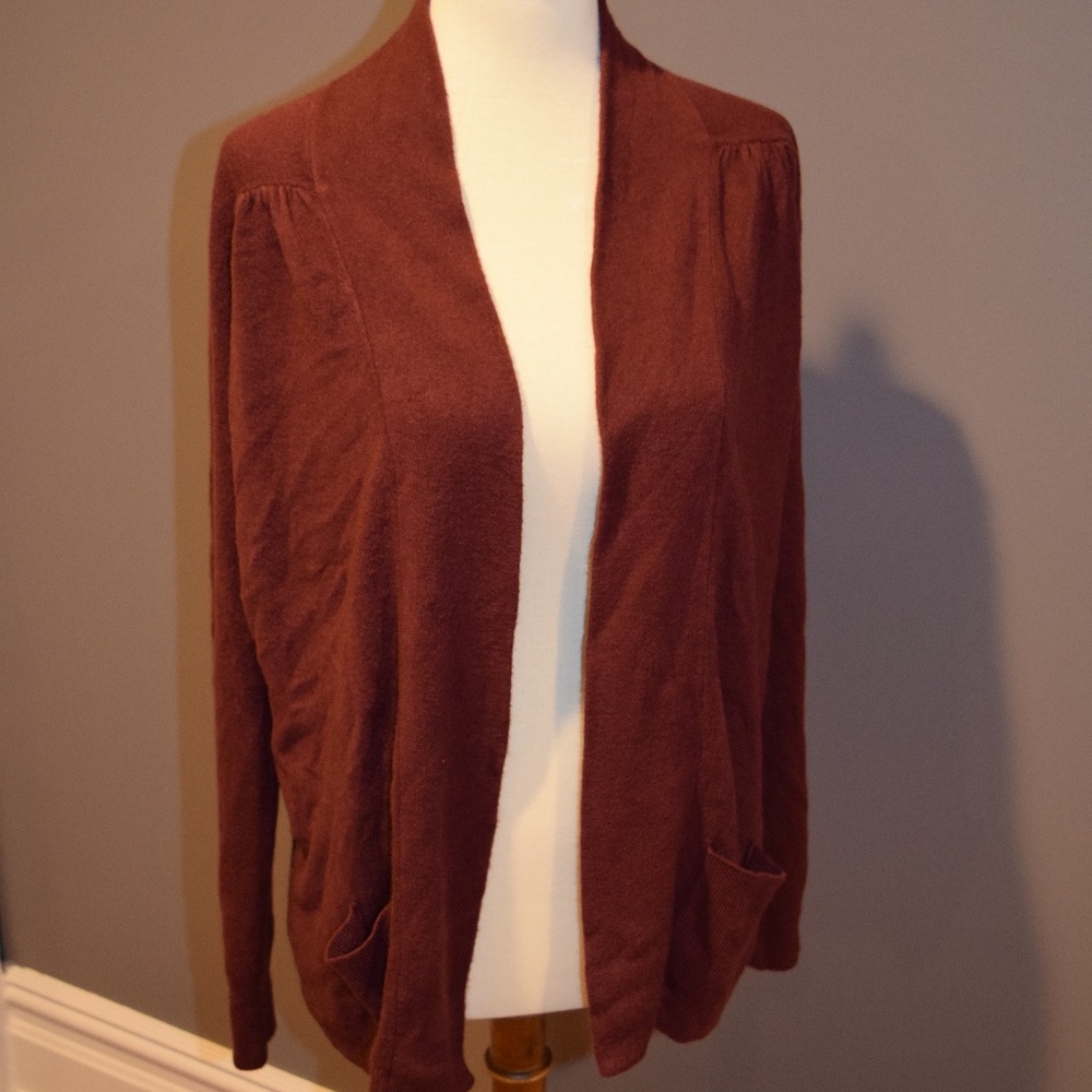 Maroon Cardigan